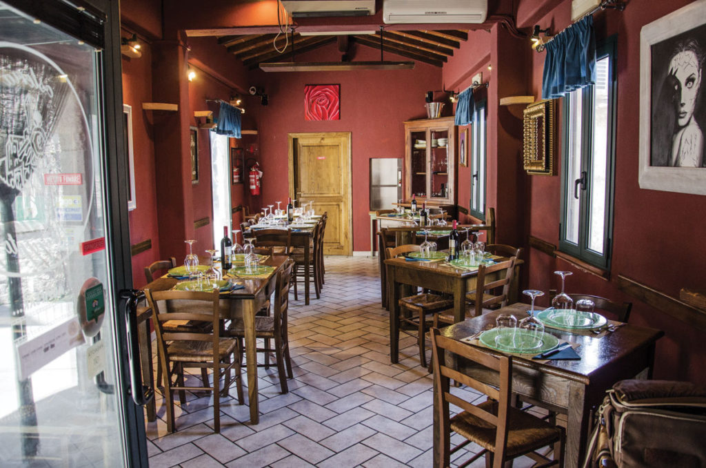 osteria novecento bagnoli interno