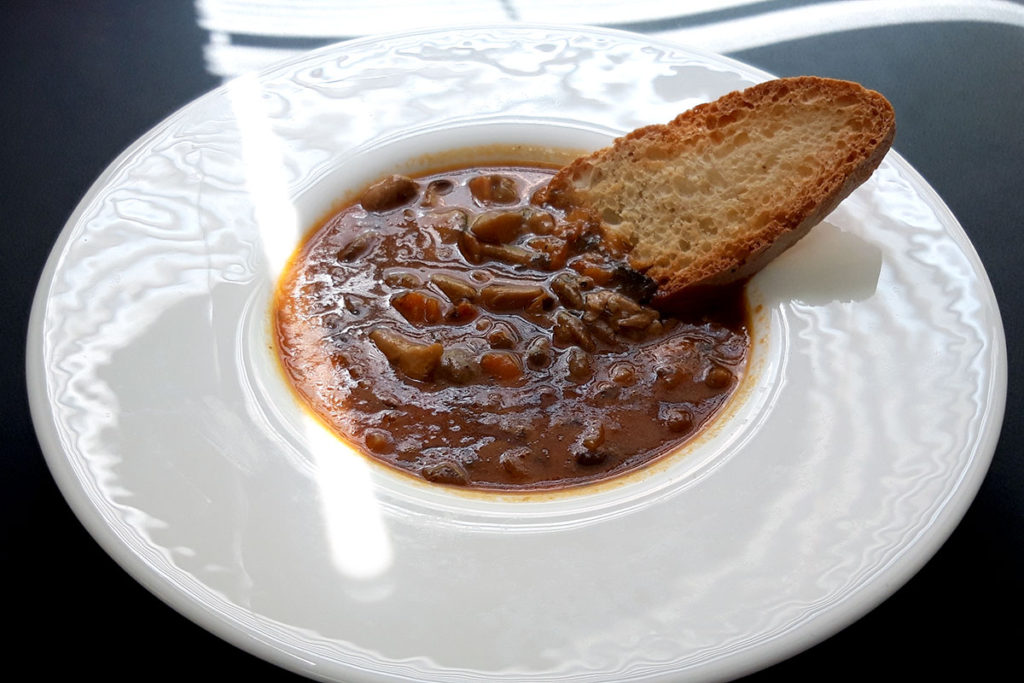 Zuppa di funghi porcini